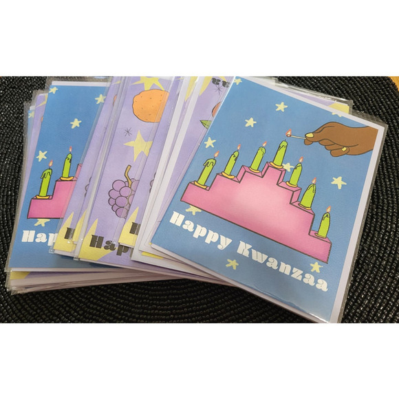 Happy Kwanzaa Card Set - Picture 3 of 6